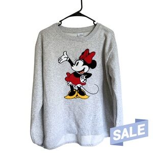 Minnie Mouse Embroidered SweatshirtSize L